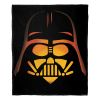 Star Wars; Vader Jack-o'-lantern Aggretsuko Comics Silk Touch Throw Blanket; 50" x 60"