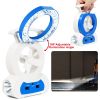 Desk Cooling Fan w/180¬∞Adjustable LED Lamp Baby Stroller Fan Emergency Flashlight Torch