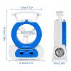 Desk Cooling Fan w/180¬∞Adjustable LED Lamp Baby Stroller Fan Emergency Flashlight Torch