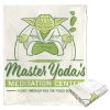 Star Wars; Master Yoda Meditation Center Aggretsuko Comics Silk Touch Throw Blanket; 50" x 60"