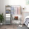 Free Standing Closet Organizer with Removable Drawers and Shelves