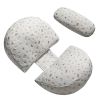 Pregnancy Pillows Adjustable Support Maternity Pillow Soft Side Sleeper Pregnancy Pillows Wedge Pillow with Detachable Pillow Cover