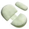 Pregnancy Pillows Adjustable Support Maternity Pillow Soft Side Sleeper Pregnancy Pillows Wedge Pillow with Detachable Pillow Cover