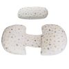 Pregnancy Pillows Adjustable Support Maternity Pillow Soft Side Sleeper Pregnancy Pillows Wedge Pillow with Detachable Pillow Cover